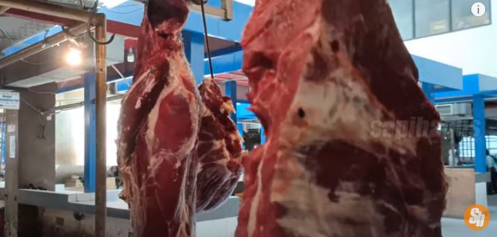 daging sapi di pasar