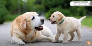anjing terlatih giring sapi