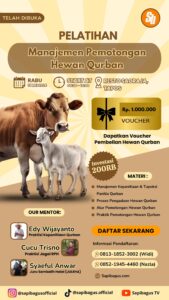 Pelatihan manajemen qurban